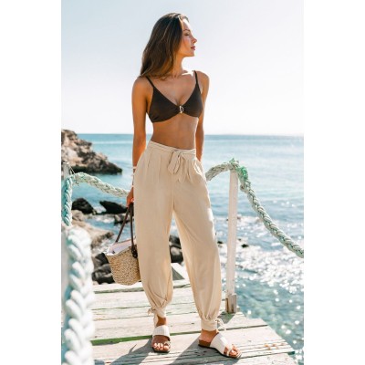 All Tied Up Khaki Pants