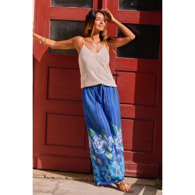 Out of the Blue Floral Pants
