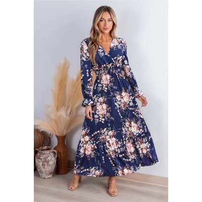 Good Day Ahead Floral Maxi Dress