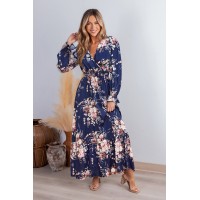 Good Day Ahead Floral Maxi Dress