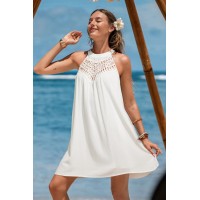 Happy Medium White Mini Dress