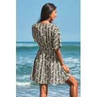 Harmony Lane Geo Mini Dress