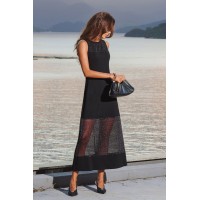 In the Spotlight Black Maxi Dress