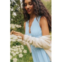 Little Hideaway Blue Maxi Dress