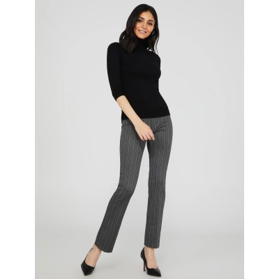 Striped Flare Leg Pants