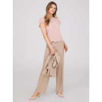 Sweetheart Neckline Top With Scallop Details