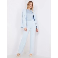Textured Straight Leg Pull-On Pants