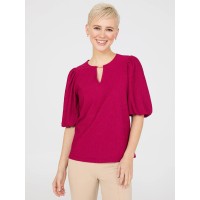 Textured Top With Front Keyhole