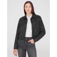 Waisted Boucle Blazer