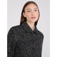 Waisted Boucle Blazer