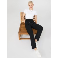 Wide-Leg Long Length Pants With Porkchop Pockets