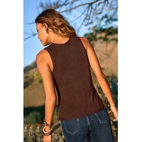 Beach Read Brown Top