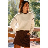 Looking Good Beige Sweater