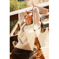 Looking Good Beige Sweater