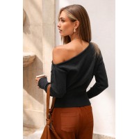 Best Self Black Sweater