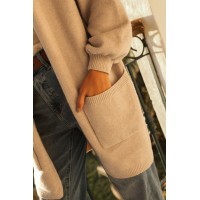 Easy Day Khaki Cardigan