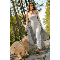Better in Layers Grey Tube Top