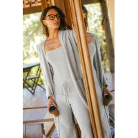 Better in Layers Grey Knit Pants